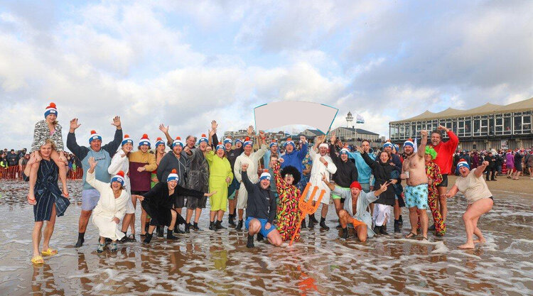 Haulewelle warmt zich op voor unieke nieuwjaarsduik