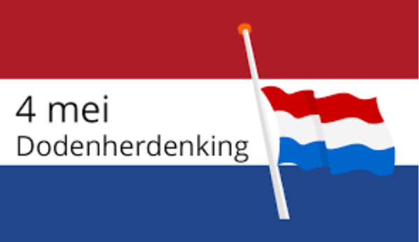 Dodenherdenking zondag 4 mei