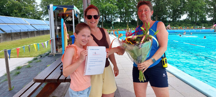 10.000ste bezoeker in Haulewelle